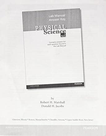 Ags Physical Science Answer Key Epub