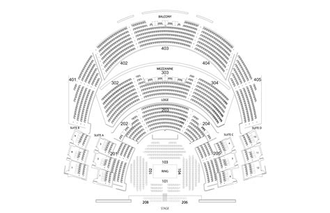 Agua Caliente Seating Chart With Seat Numbers