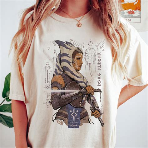 Ahsoka Tano Shirt: Empower Your Wardrobe with a Symbol of Courage and Wisdom