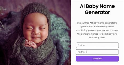 Ai Names Generator: Generate 100s of Baby Names in 2025