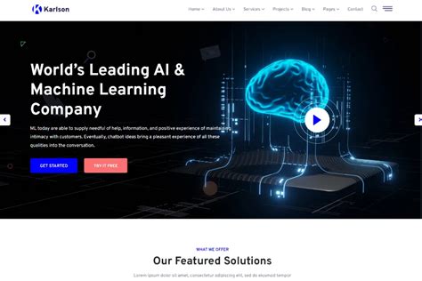 Ai Website Templates