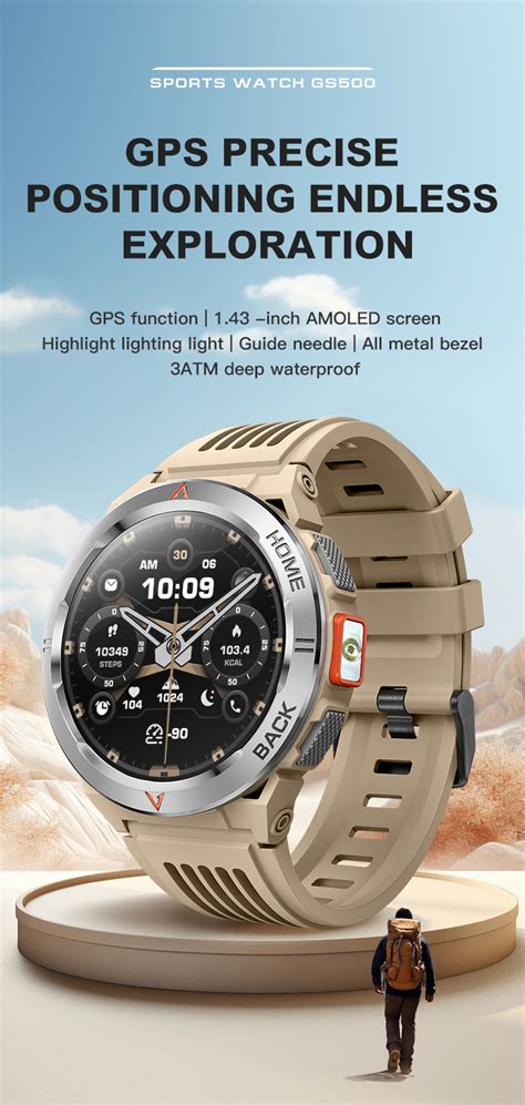 Aipker Bluetooth WristWatch E compass Monitoring Epub