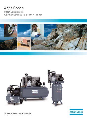 Air Compressor Atlas Copco Catalogue