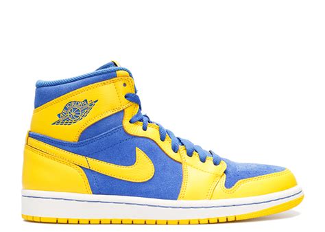 Air Jordan 1: A Classic in Blue and Yellow