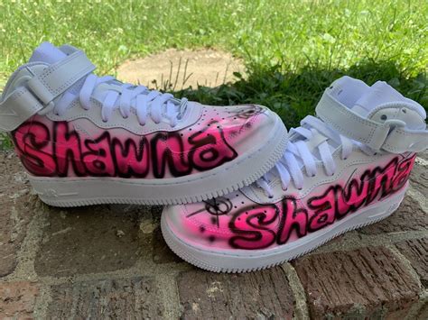 Airbrushed Footwear: