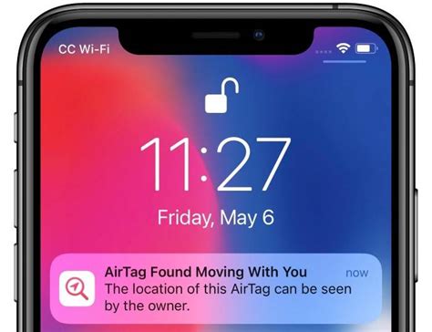 Airtag collar alerts and notifications