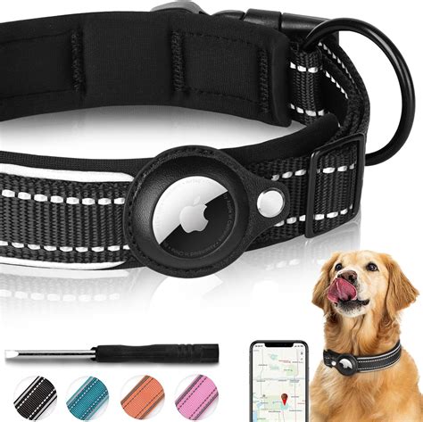 Airtag collar and pet emergency response