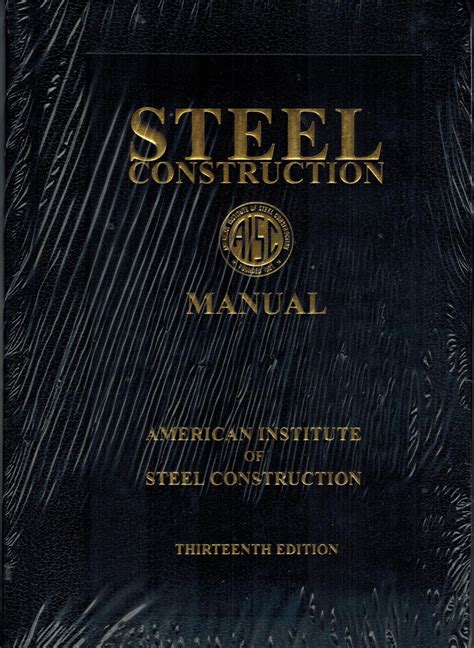 Aisc Steel Construction Manual 13th Edition Ebook PDF