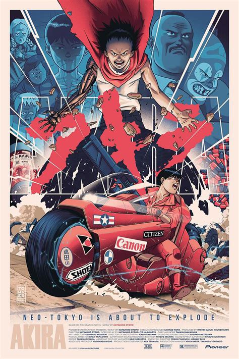 Akira Posters: Collector's Edition Masterpieces with 30,000+ Sales Globally