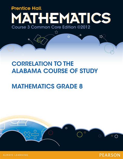 Alabama Course of Study for Mathematics: Empowering Students to Excel
