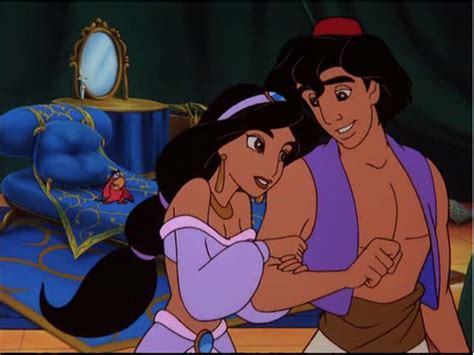 Aladdin and Jasmine: An Enchanted Purple Paradise