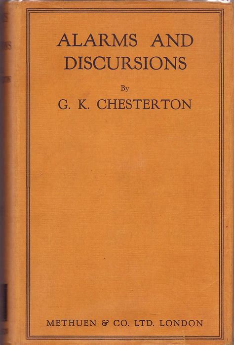 Alarms and Discursions by G K Chesterton World Cultural Heritage Library PDF