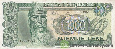 Albania's 1,000 Lek Currency: A Comprehensive Guide