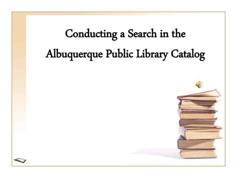 Albuquerque Public Library Card Catalog