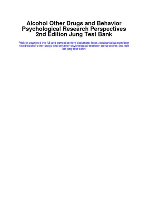 Alcohol, Other Drugs, and Behavior: Psychological Research Perspectives Kindle Editon