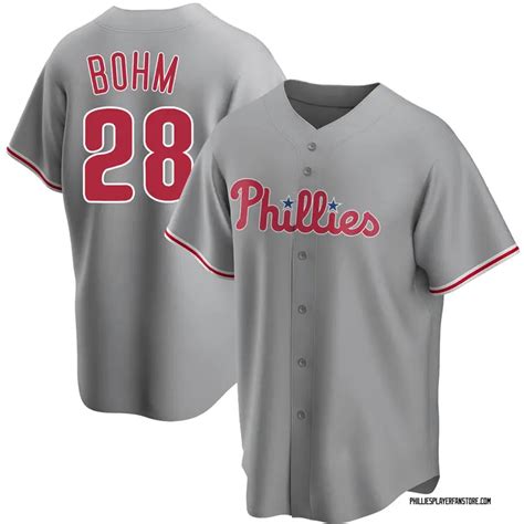 Alec Bohm Phillies Replica Jersey: A Symbol of Grit and Determination