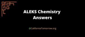 Aleks Chemistry Answer Key Ebook Reader