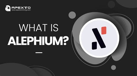 Alephium: A Decentralized, Scalable Blockchain Redefining Cryptocurrency