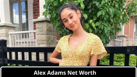 Alex Adams Net Worth: $6.5 Million