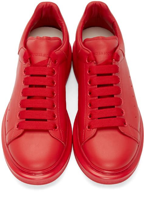 Alexander McQueen's Red Sneakers: A Fashion Icon's Legacy