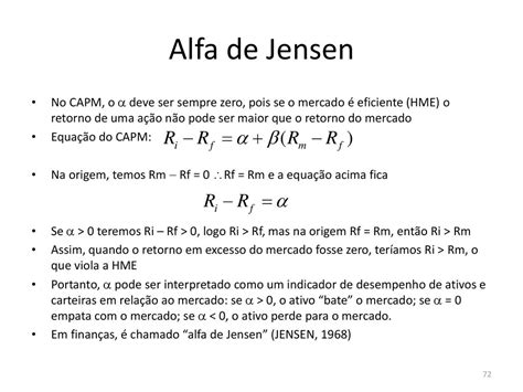 Alfa: Retorno Acima do Mercado