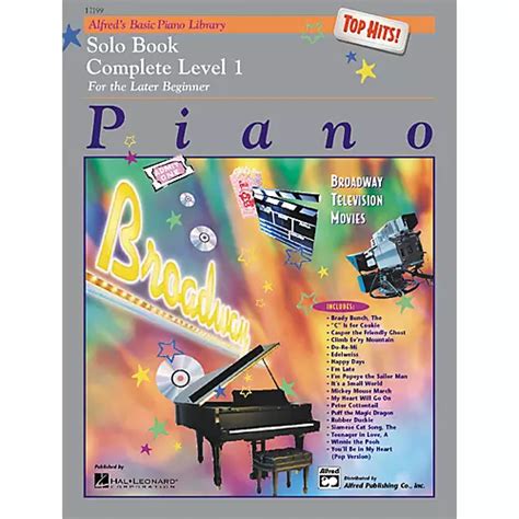 Alfred s Basic Piano Course Top Hits Solo Book CD Level 1B CD PDF