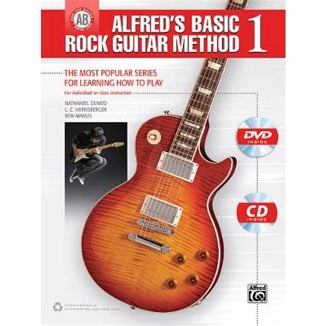 Alfred s Basic Rock Guitar Method Bk 1 The Most Popular Series for Learning How to Play Book CD and DVD Alfred s Basic Guitar Library