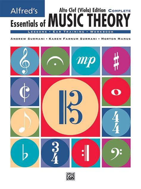 Alfred s Essentials of Music Theory Complete Book Alto Clef Viola Edition Comb Bound Book Reader