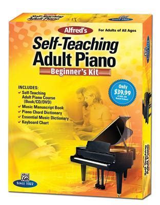 Alfred s Self-Teaching Adult Piano Beginner s Kit For Adults of All Ages Boxed Set Starter Pack Reader