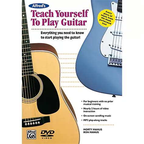 Alfred s Teach Yourself to Play Guitar Everything You Need to Know to Start Playing the Guitar Book and DVD Teach Yourself Series