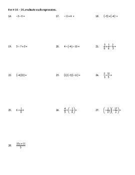 Algebra 1 Assignment Packet Answers PDF