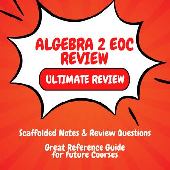 Algebra 2 Eoc Study Guide Answer Key PDF