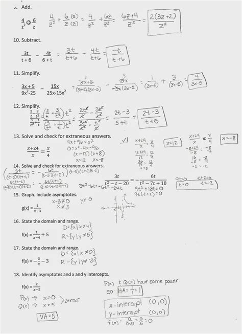 Algebra 2 Eoct Review Answer Key PDF