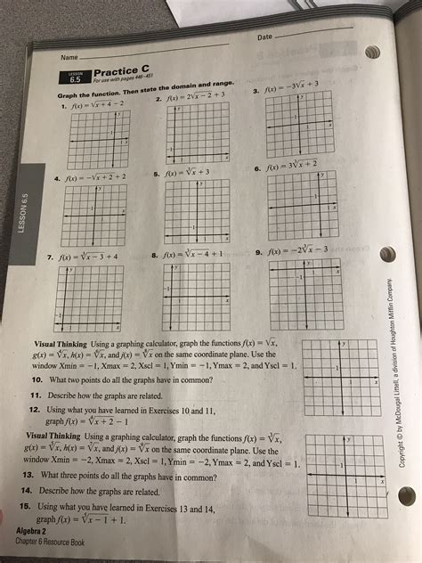 Algebra 2 Honors Practice Workbook Answers Epub