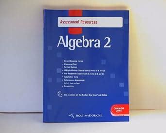 Algebra 2 Mcdougal Assessment Answers Doc