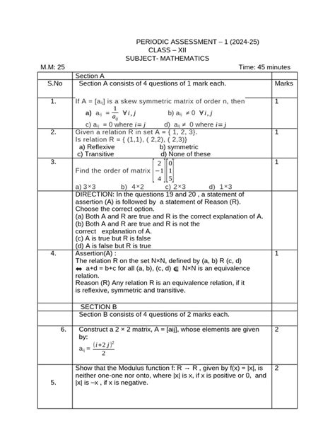 Algebra 2 Periodic Assessment Four Situations Answers Reader