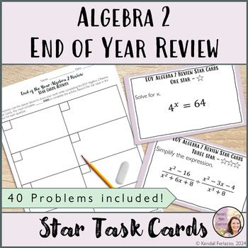 Algebra 2 Star Review Answers PDF