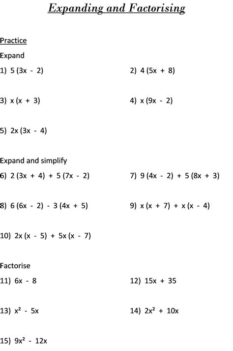 Algebra Foundation Questions And Answers PDF