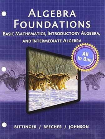 Algebra Foundations Basic Math Introductory and Intermediate Algebra PDF