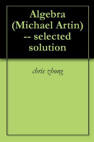 Algebra Michael Artin Solutions Bing Free Reader