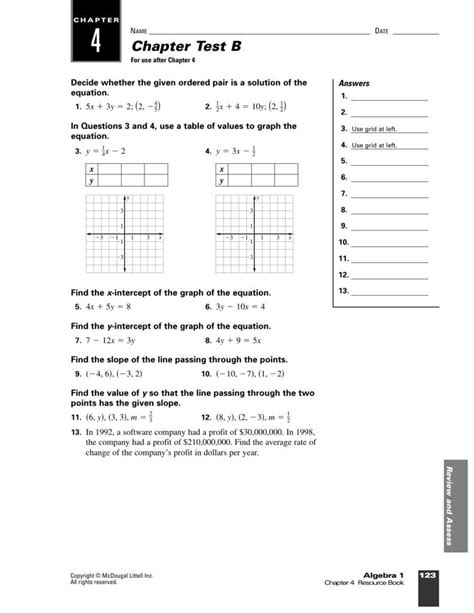 Algebra Nation Section 1 Test Yourself Answers Doc