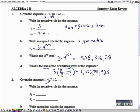 Algebra Nation Section 3 Test Yourself Answers Doc