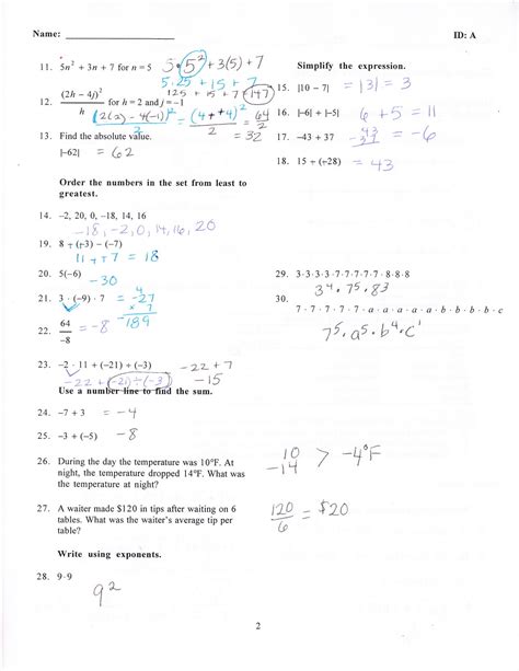 Algebra Readiness Guided Practice Answer Key Epub