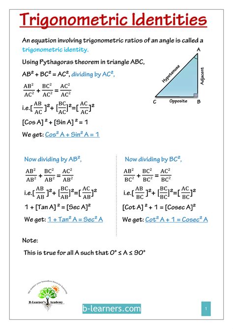 Algebra Trig Answers Doc