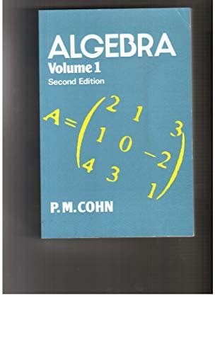 Algebra Volume I 2nd Printing Epub