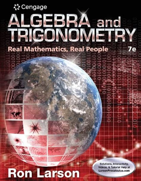 Algebra and Trigonometry Real Mathematics, Real People PDF