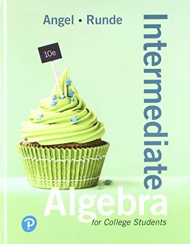 Algebra for College Students Reader