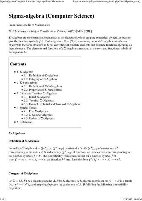 Algebra for Computer Science PDF