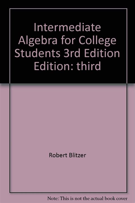 Algebra for I.I.T. 3rd Edition Reader