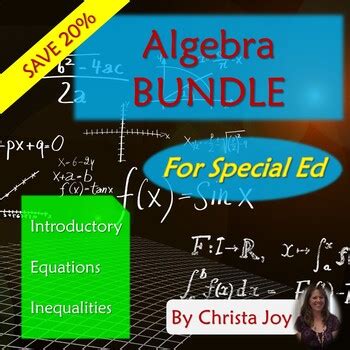 Algebra special education Ebook Epub